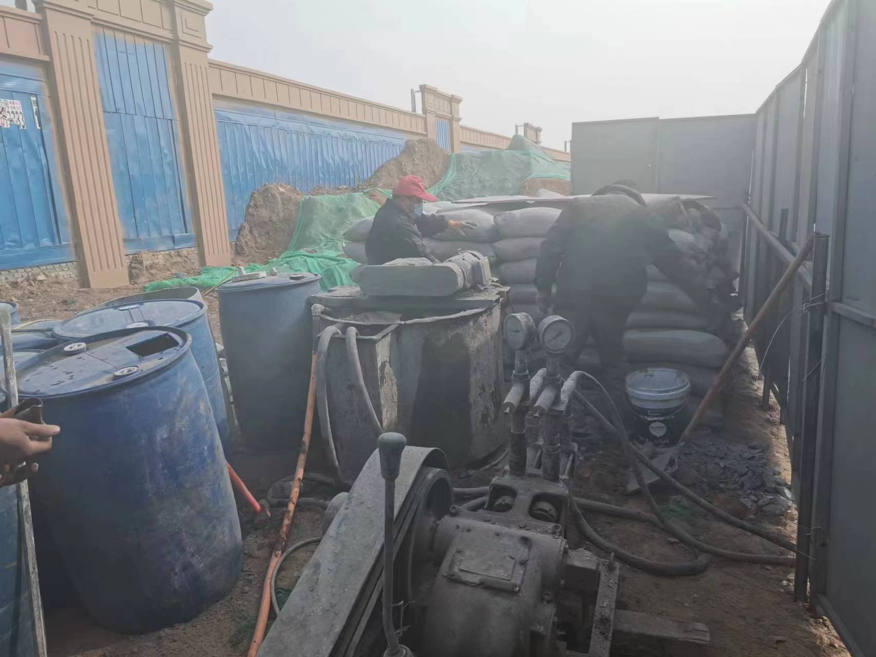 来凤房屋下沉注浆